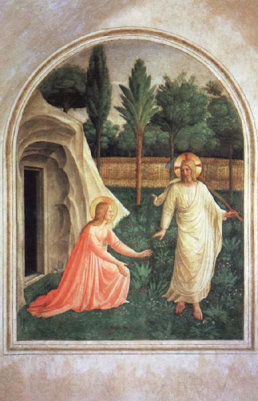 Fra Angelico Noil me tangere France oil painting art